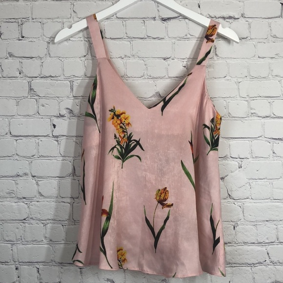 ASOS tank floral no sleeves - Picture 2 of 6